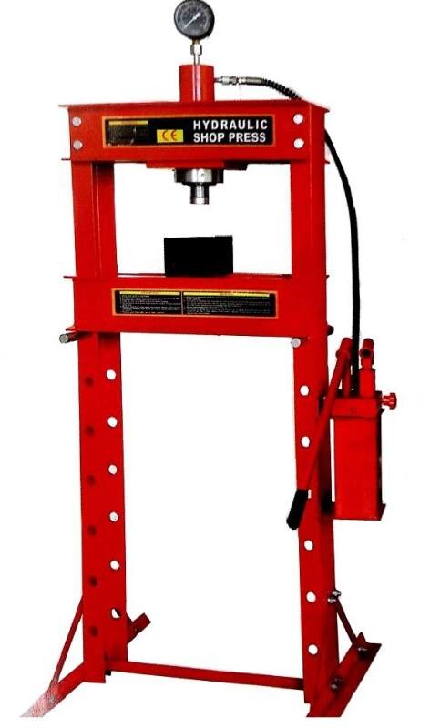 20t hydraulinen puristin topeltpumbaga