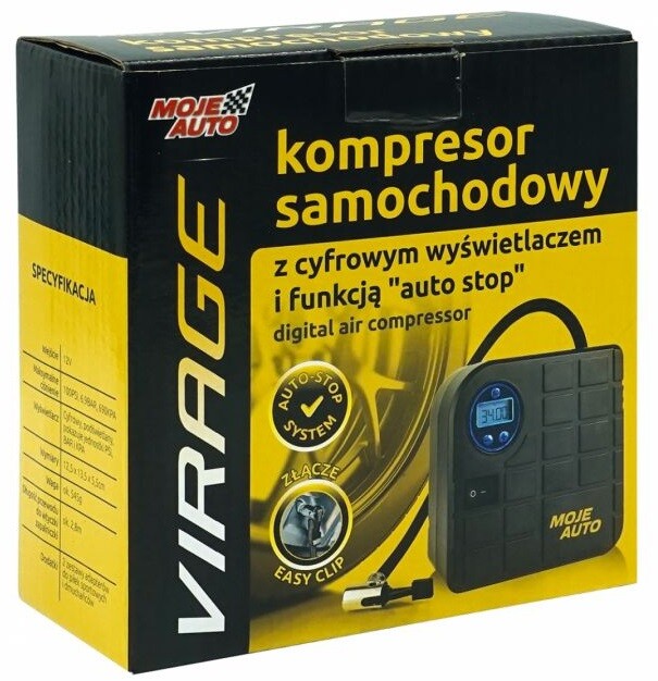 virage-autokompressori näytöllä 93-105 93-105 vir