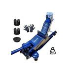 PODNONIK hydraulinen ZABA 2,5T 85-365mm + 3 gumy, rekawice, przedluzka