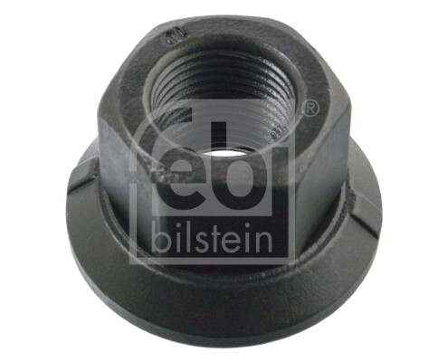 Wheel nut front/rear M18x1,5 x25mm (Phosphate conversion coated / teräs, open end) fits: IVECO EUROCARGO I-III, MK, DAILY IV; MAN FOC, G; VOLVO FL4, FLC; VW LT 28-35 I, LT 40-55 I 04.75-09.15