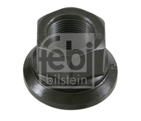 Wheel nut front/rear M22x1,5 x31mm (Phosphate conversion coated / teräs, open end) fits: DAF 65, 65 CF, 75, 75 CF, 85, 85 CF, 95, 95 XF, CF, CF 65, CF 75, CF 85, F 1800, F 1900, F 2100, F 2300