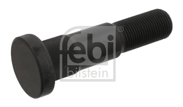 Wheel bolt front 7/8"-14UNFx100/112mm (thread pituus 40mm, Phosphate conversion coated / teräs) fits: VOLVO 7300, 7700, 8500, 8700, 8900, 9700, 9900, B10, B12, B7, F10, F12, F16, FH12, FH16 01.73-