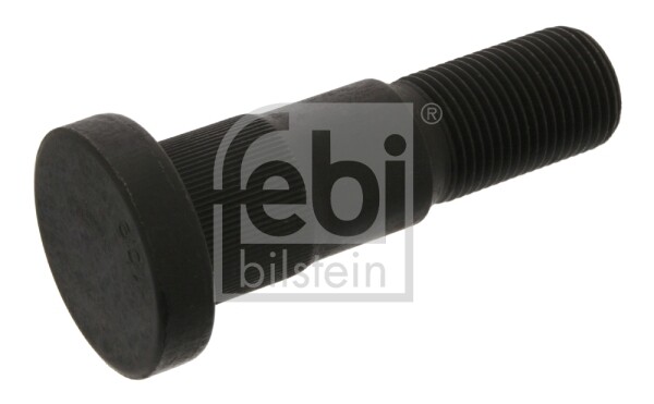 Wheel bolt front 7/8"-14UNFx86/96mm (thread pituus 37mm, Phosphate conversion coated / teräs) fits: VOLVO 7300, 8500, 8700, 8900, 9700, 9900, B10, B12, B7, F10, F12, F16, FH12, FH16, FL 01.73-