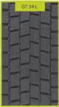 kuorma-auton kesärengas 315/80R22,5 11 GT GT34L
