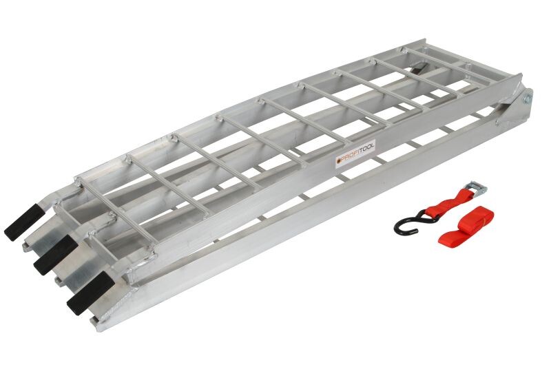 ramppi, 340 kg, 1 kpl, paino 6,5 kg, pituus: 2160mm, leveys 280mm, aluminium PROFITOOL Moto