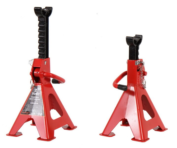 tukijalat, 2 kpl, ammattimainen: 2t, 268-418mm. 