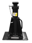 tukialusta, autopukki, akselipukki HEAVY DUTY, matala, määrä: 1 kpl, kapasiteetti:: 10 t, korkeus min 450 mm, korkeus max 750 mm, suoja: tappilukitus, säädettävä, väri: musta