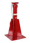 tukialusta, autopukki, akselipukki, HEAVY DUTY, matala, määrä: 1 kpl, kapasiteetti:: 10 t, korkeus min 650 mm, korkeus max 1100 mm, suoja: tappilukitus, säädettävä, väri: musta