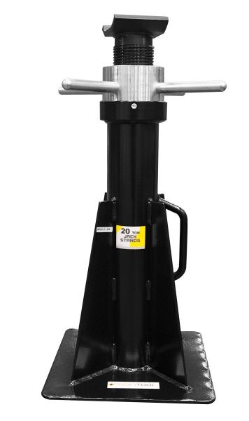 tukialusta, autopukki, akselipukki, HEAVY DUTY, matala, määrä: 1 kpl, kapasiteetti: 20 T, korkeus min 665 mm, korkeus max 1170 mm, suoja: itselukittuva, ruuvatava, väri: musta
