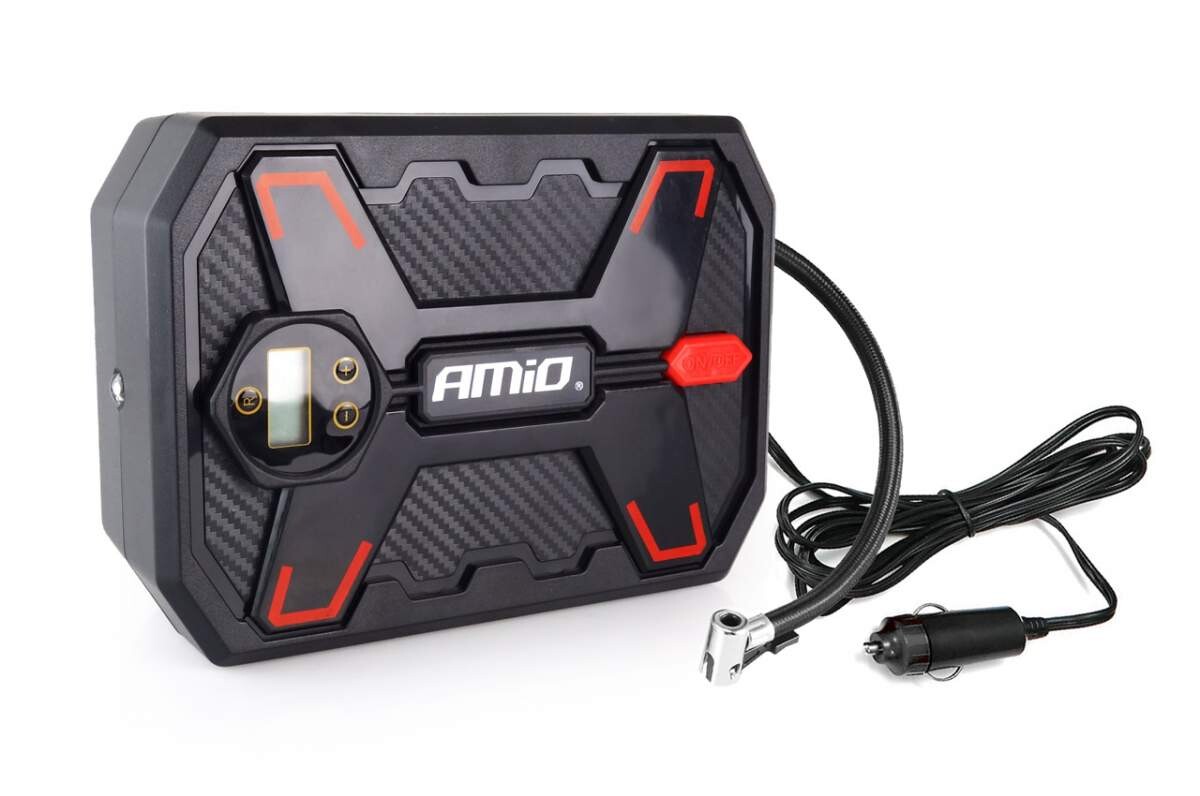renkaantäyttökompressori digitaalinen+led 12V Acomp-11 Amio