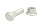 Wheel bolt M22x1,5 x78mm (thread pituus 51mm, Galvanised, set) fits: SAF B, BASIC, PU, S, SK, SKRB, SKRLB, SKRS, Z