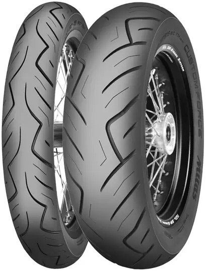 Motorcycle road tyre MITAS 100/90-19 TL 57H CUSTOM FORCE Front