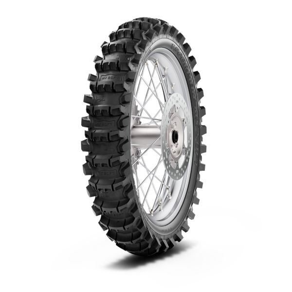 motorcycle off-road tyre pirelli 100/90-19 tt 57m scorpion mx soft rear