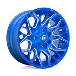 alumiinivanne Fuel D770 Twitch Anodized Blue Milled 9x20" 6x139.7 ET1 keskireikä 106