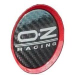 OZ Racing Wheel Cap 81310720 M679C/AL + Ring M695 Red 1 Kpl