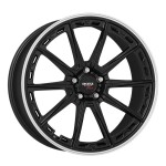 alumiinivanne Dotz Sonoma dark Black, matta/polished lip 8.5x20" 5x120 ET32 keskireikä 72.6