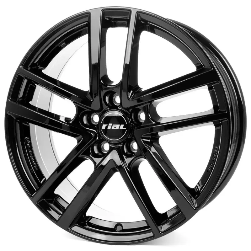 alumiinivanne Rial Astorga diamond-black 7x17" 5x108 ET42 keskireikä 65.1
