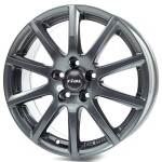 alumiinivanne Rial Milano titanium 7x17" 5x114.3 ET40 keskireikä 70.1