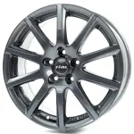 alumiinivanne Rial Milano titanium 7.5x18" 5x108 ET45 keskireikä 70.1