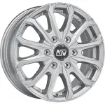 alumiinivanne MSW 48 Van 6 reikää Full Silver 6.5x16" 6x120 ET50 keskireikä 74.5