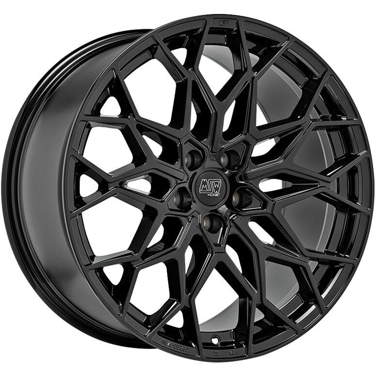 alumiinivanne MSW 51 Gloss Black 9x20" 5x120 ET40 keskireikä 64.1
