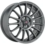 alumiinivanne OZ Racing Superturismo TGR-WRT Matt Graphite + Silver Lettering 8x18" 5x114.3 ET38 keskireikä 75