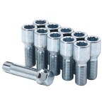 JR Bolts B1415H33S M14x1.5x33 Tuner Hex 20mm Conycal 60° 10 Kpl + Key