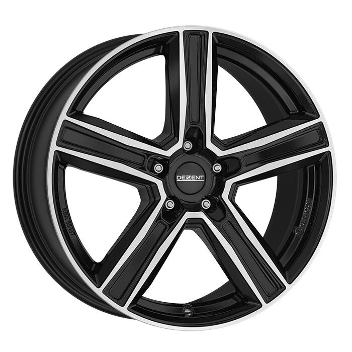 alumiinivanne Dezent KG dark Black/polished 7.5x18" 5x120 ET40 keskireikä 64.1