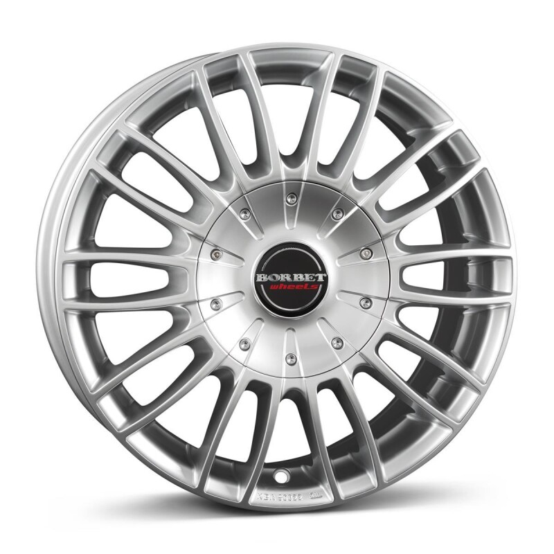 alumiinivanne Borbet CW3 sterling silver 7.5x18" 6x120 ET45 keskireikä 74.5