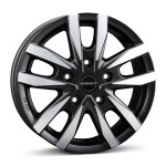 alumiinivanne Borbet CW5 black polished matt 6.5x16" 5x120 ET60 keskireikä 65.1