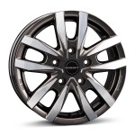 alumiinivanne Borbet CW5 mistral anthracite glossy polished 6.5x16" 5x130 ET66 keskireikä 89.1