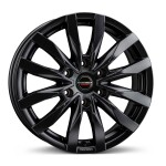 alumiinivanne Borbet CW6 Black, matta 6.5x16" 6x130 ET62 keskireikä 84.1