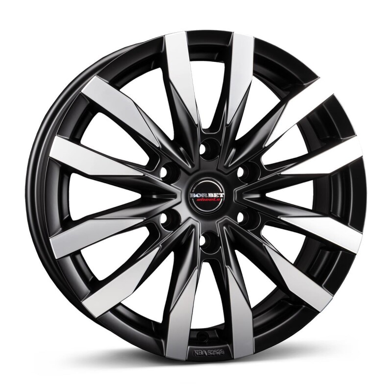 alumiinivanne Borbet CW6 black polished matt 6.5x16" 6x130 ET62 keskireikä 84.1