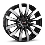alumiinivanne Borbet CW6 black polished matt 6.5x16" 6x130 ET62 keskireikä 84.1