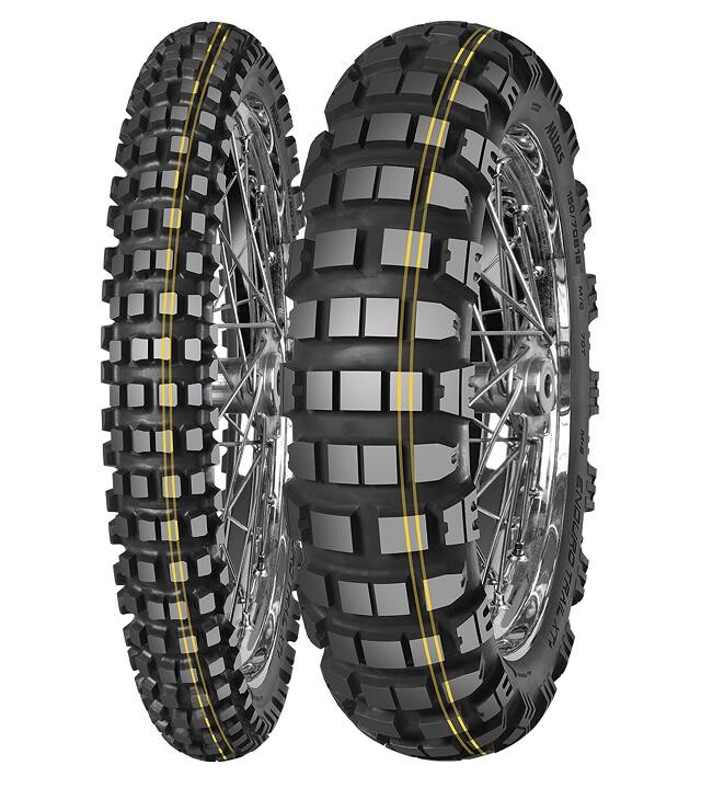 moottoripyörän rengas 130/80B18 Mitas ENDURO TRAIL XT+ (E-09) YY 72R TL ENDURO OFF ROAD Rear DAKAR M+S