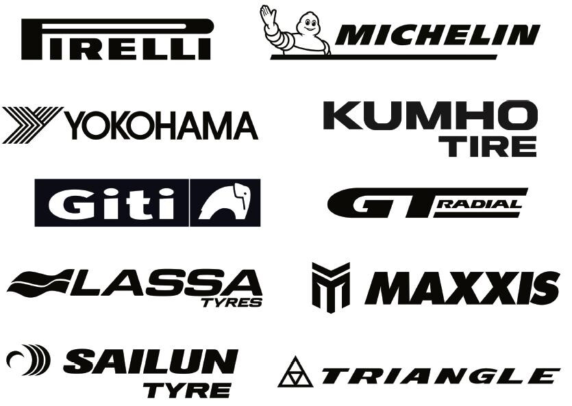 Riepu maisi/Tire bags Multibrand 100pcs./roll