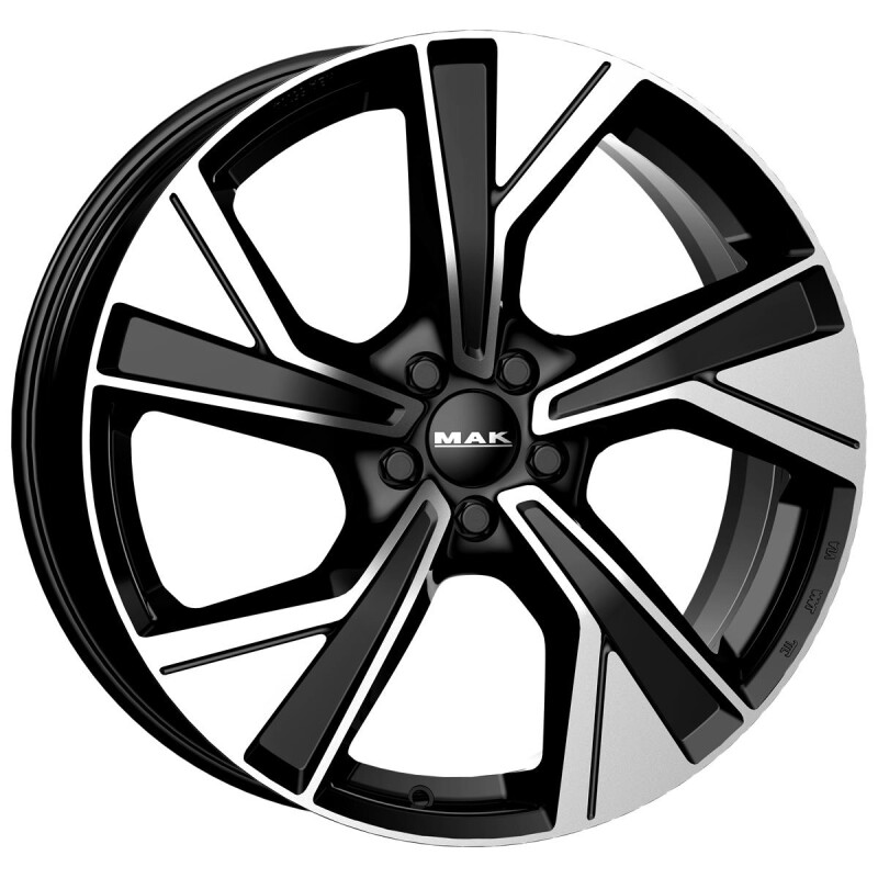 alumiinivanne MAK Malmoe Black Mirror 8x19" 5x108 ET50 keskireikä 63.4