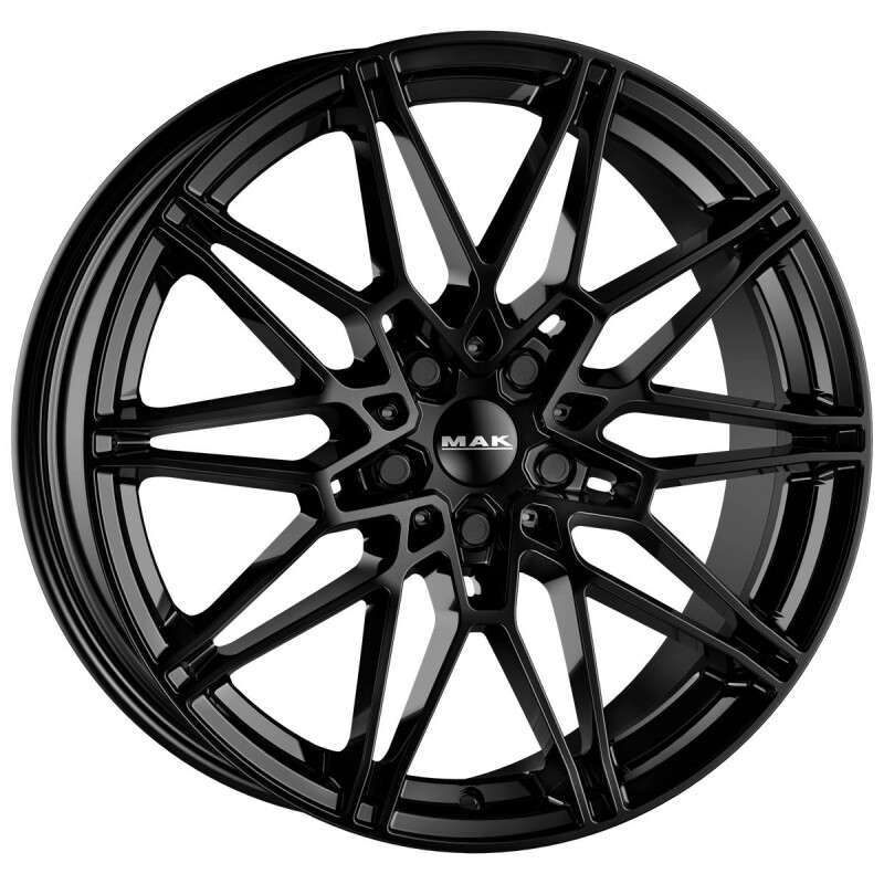 alumiinivanne MAK Koenig Gloss Black 8x19" 5x112 ET27 keskireikä 66.6