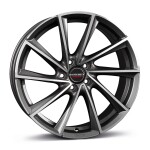 alumiinivanne Borbet VTX Graphite Polished 8x18" 5x108 ET45 keskireikä 72.6