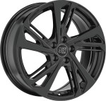 alumiinivanne MSW 60 Gloss Black 7.5x17" 5x112 ET38 keskireikä 66.6