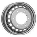alumiinivanne KFZ 9696 Silver 5.5x17" 6x205 ET113 keskireikä 161.1
