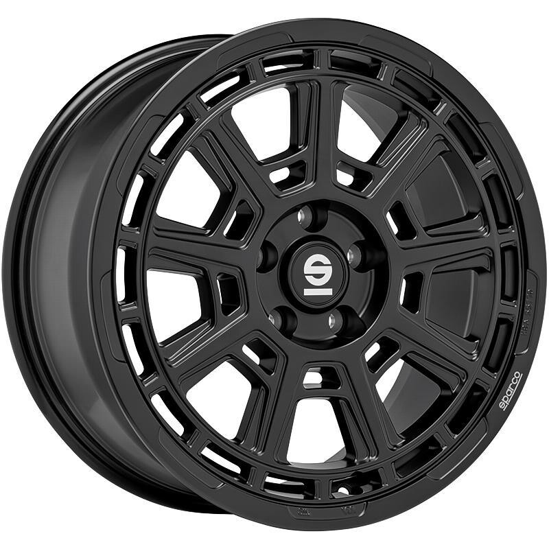 alumiinivanne Sparco Sterrato Matt Black 8x17" 6x120 ET35 keskireikä 74.5