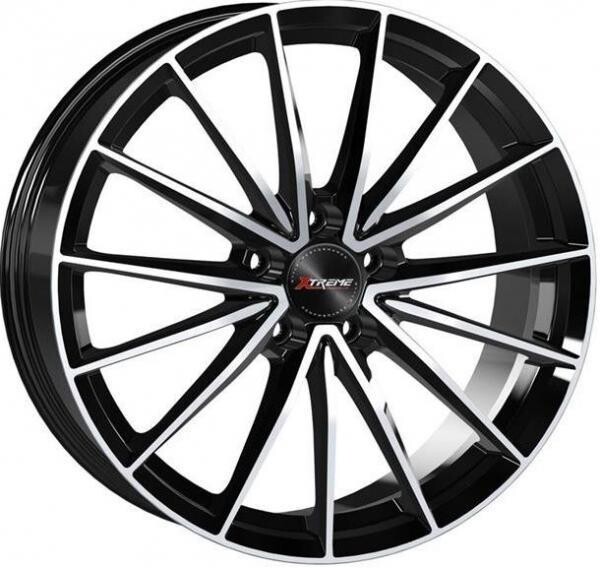 alumiinivanne Xtreme RX16 Black Diamond 9x20" 5x112 ET50 keskireikä 66.6