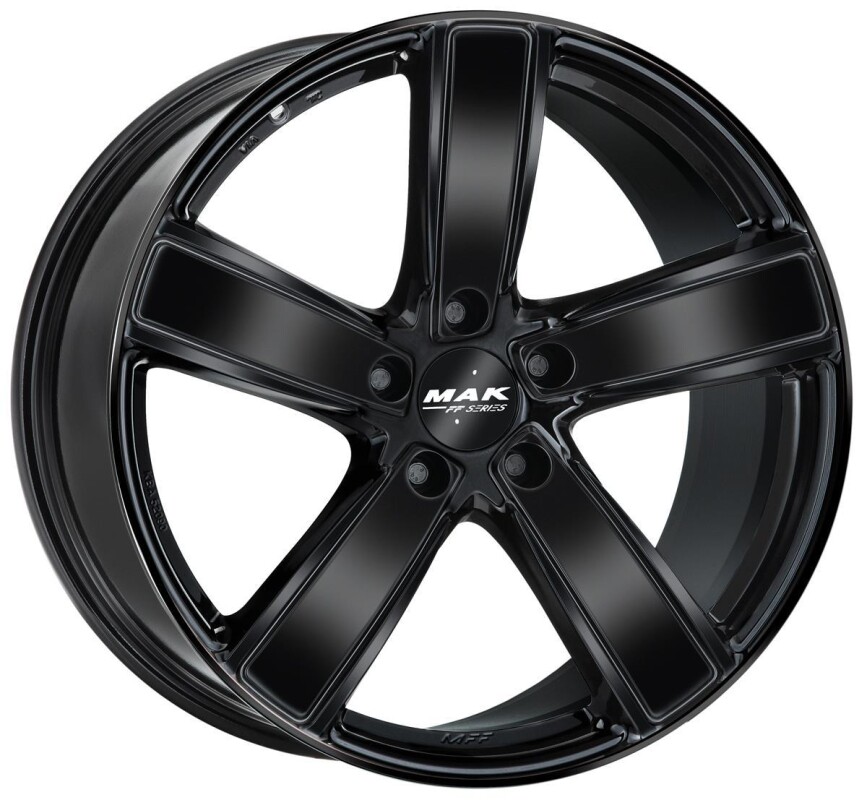 alumiinivanne MAK Turismo-FF Gloss Black 9.5x20" 5x130 ET71 keskireikä 71.6