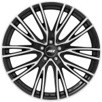 alumiinivanne AEZ Seattle dark Black/polished 8x19" 5x112 ET39 keskireikä 66.6