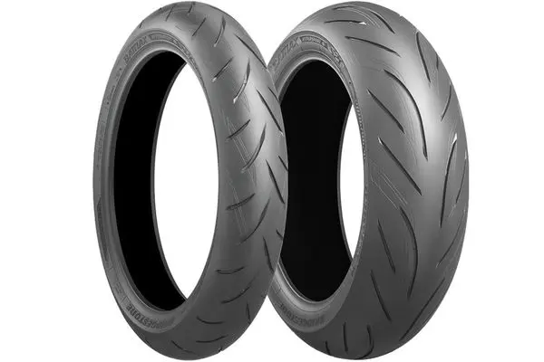 motorcycle road tyre bridgestone 110/70zr17 tl 54w s21 front