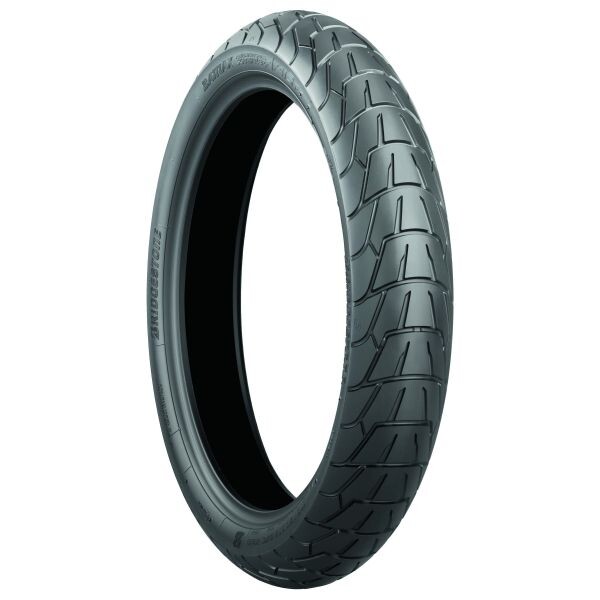 motorcycle road tyre bridgestone 110/80r18 tl 58h battlax adventurecross scrambler ax41s front