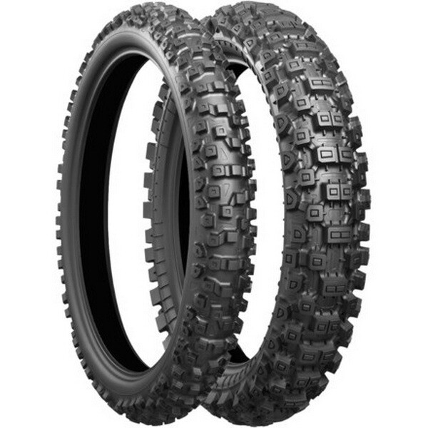 motorcycle off-road tyre bridgestone 110/90-19 tt 62m x40 rear