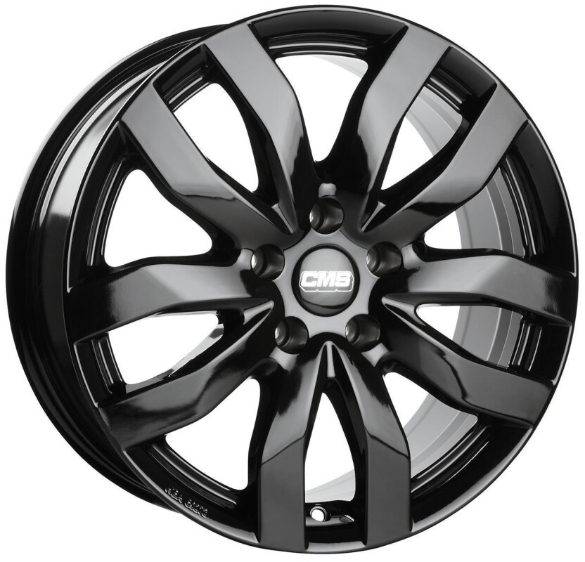 alumiinivanne CMS C22 Complete Black Gloss 7.5x18" 5x114.3 ET45 keskireikä 60.1