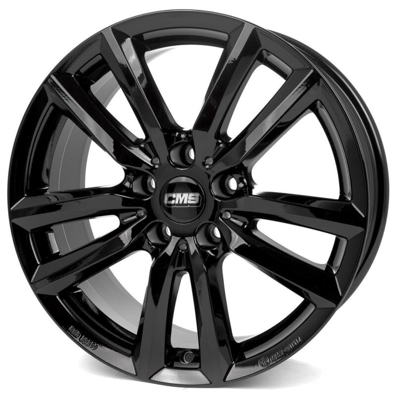 alumiinivanne CMS C27 Complete Black Gloss 7.5x18" 5x120 ET50 keskireikä 67.1